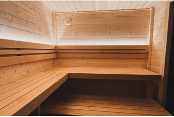 Sauna fińska zewnętrzna Leil® Saunas Patio S 4-osobowa