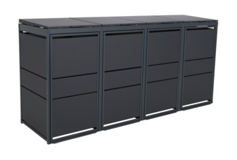 Zabudowa kosza śmietnikowego TOP BOX Premium 4 x 120 l