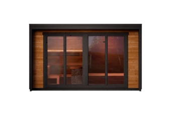 Sauna fińska zewnętrzna Leil® Saunas Patio L 5-osobowa