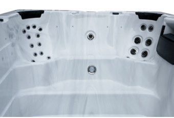 Basen ogrodowy z przeciwprądem i hydromasażem Hanscraft Thor 400 x 228 cm