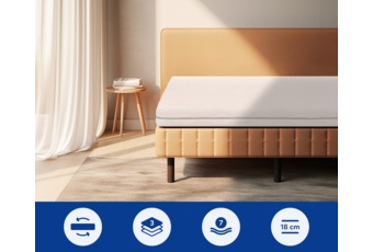 Materac piankowy Hoppo Herdwick 80 x 200 cm dwustronny