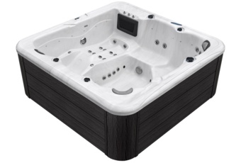 Wanna ogrodowa z hydromasażem Aquess Zenya 5102 6-osobowa