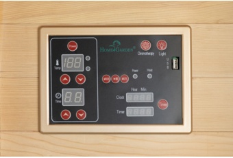 Sauna infrared Nordum Classic 1-osobowa naturalna