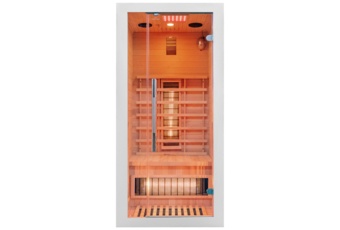 Sauna infrared EA1R White z koloroterapią