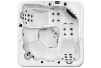 Wanna ogrodowa z hydromasażem Aquess Zenya 5202 Brown 5-osobowa