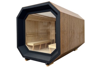 Sauna fińska ogrodowa Scandi 400 x 245 cm