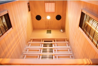 Sauna infrared EA1R White z koloroterapią