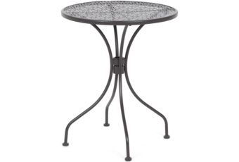 Meble ogrodowe metalowe Maja Round Grey 2+1