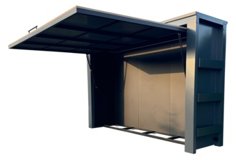 Kuchnia ogrodowa zamykana Island Dibond