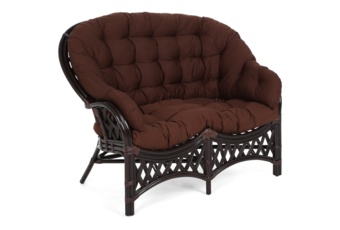 Meble ogrodowe rattanowe Diego Brown / Brown 3+1