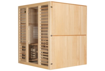 Sauna fińska EF4 Natural z piecem