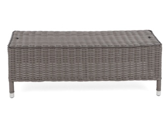 Narożny zestaw mebli ogrodowych Termoli Cloudy Grey / Light Grey