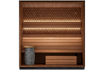 Sauna fińska zewnętrzna Leil® Saunas Viva 250 4-osobowa