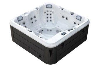 Wanna ogrodowa z hydromasażem Aquess Nevara 3752 5-osobowa