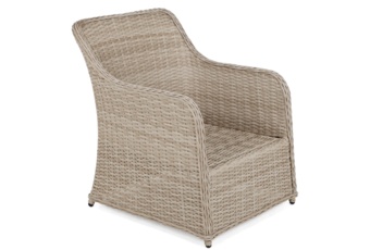 Meble ogrodowe technorattanowe Bergamo Elegant Beige / Beige Melange