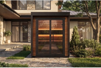 Sauna fińska zewnętrzna Leil® Saunas Patio XXS 3-osobowa