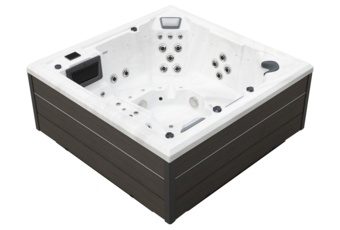Wanna ogrodowa z hydromasażem Aquess Lunari 5102 5-osobowa
