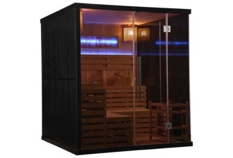 Sauna fińska Nordum Solea Edge 5-osobowa czarna