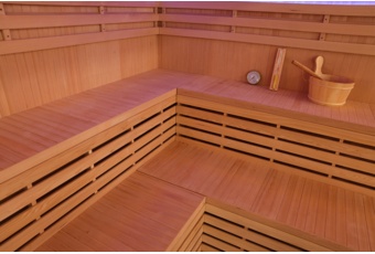 Sauna fińska Nordum Solea Edge 4-osobowa czarna