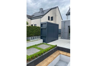 Kuchnia ogrodowa zamykana Island Dibond