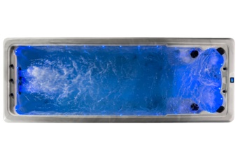 Basen ogrodowy z przeciwprądem i hydromasażem Aquess Horizon 680 x 235 cm