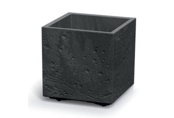 Donica ogrodowa Sierra Square Beton Effect Black Concrete 13 l