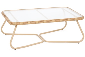 Meble ogrodowe technorattanowe Palermo Beige / Light Grey