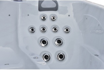 Wanna ogrodowa z hydromasażem Aquess Zenya 5102 6-osobowa