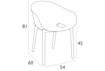 Krzesło Siesta Sky Pro Black