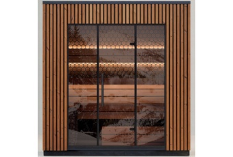 Sauna fińska zewnętrzna Leil® Saunas Viva 250 4-osobowa