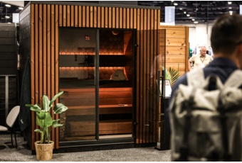 Sauna fińska zewnętrzna Leil® Saunas Viva 210 3-osobowa