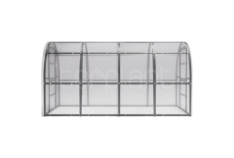 Szklarnia ogrodowa z poliwęglanu Terplant Comfort 2x6 m