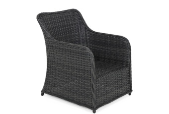 Narożny zestaw mebli ogrodowych Bergamo Grey / Grey Melange
