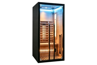 Sauna infrared Nordum Solea X 1-osobowa czarna