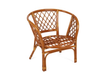 Meble ogrodowe rattanowe Bahama Orange / Brown 3+1