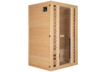 Sauna infrared EF2R Natural z koloroterapią 2-osobowa