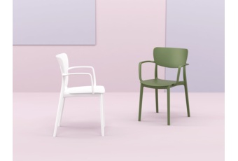 Krzesło Siesta Lisa White