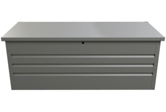 Skrzynia ogrodowa Goteborg Maxi Silver Grey