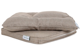 Meble ogrodowe technorattanowe Bristol 180 cm Brown Mat / Brown Melange 6+1