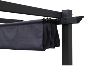 Pergola ogrodowa aluminiowa Bakio 400 x 300 cm