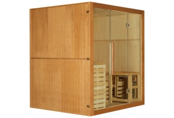 Sauna fińska Nordum Solea 4-osobowa brązowa II. gatunek