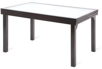 Meble ogrodowe aluminiowe Orlando Grey Ibiza Grey / Window Grey 10+1