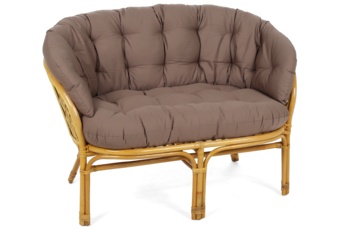 Meble ogrodowe rattanowe Bahama Honey / Cappuccino 3+1