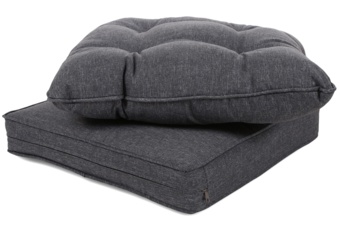 Narożnik technorattanowy lewy Alicante Light Grey / Grey Melange