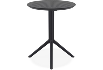 Stół Siesta Sky Folding Ø 60 cm Black