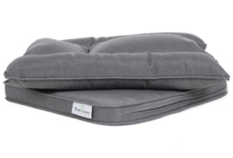 Meble ogrodowe technorattanowe Bristol Round Elegant 180 cm White / Grey 8+1