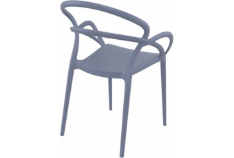 Meble ogrodowe Siesta Mila Sky 70 cm Dark Grey 2+1