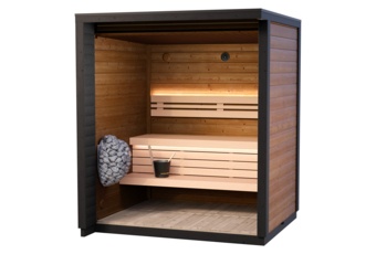 Sauna fińska zewnętrzna Leil® Saunas Patio XXS 3-osobowa