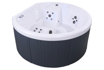 Wanna ogrodowa z hydromasażem Hanscraft Oka Plug & Play Wave 3