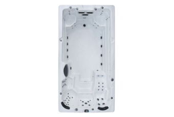 Basen ogrodowy z przeciwprądem i hydromasażem Hanscraft Odin 450 x 228 cm